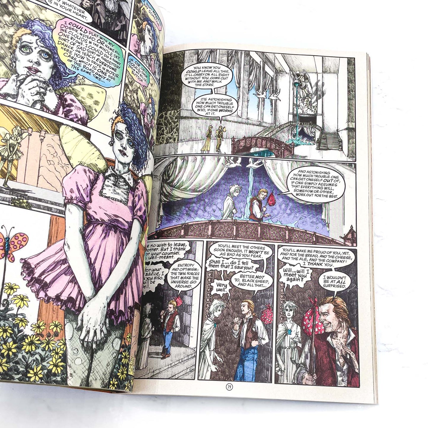 The Sandman Vol. X: The Wake by Neil Gaiman [FIRST EDITION PAPERBACK] 1997 • Vertigo