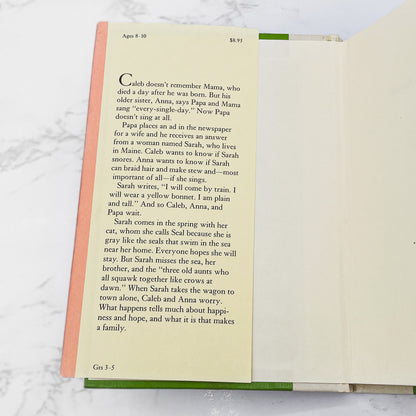 Sarah Plain and Tall by Patricia MacLachlan [FIRST EDITION] 1985 • Harper & Row