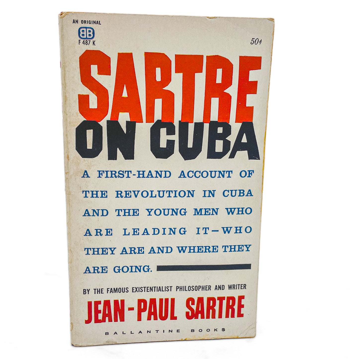 Sartre On Cuba Jean-Paul Sartre [FIRST EDITION • FIRST PRINTING] 1961 • Ballantine