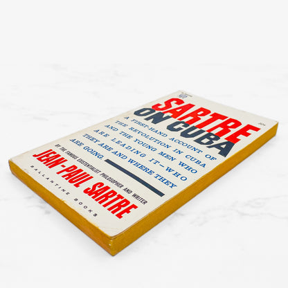 Sartre On Cuba Jean-Paul Sartre [FIRST EDITION • FIRST PRINTING] 1961 • Ballantine