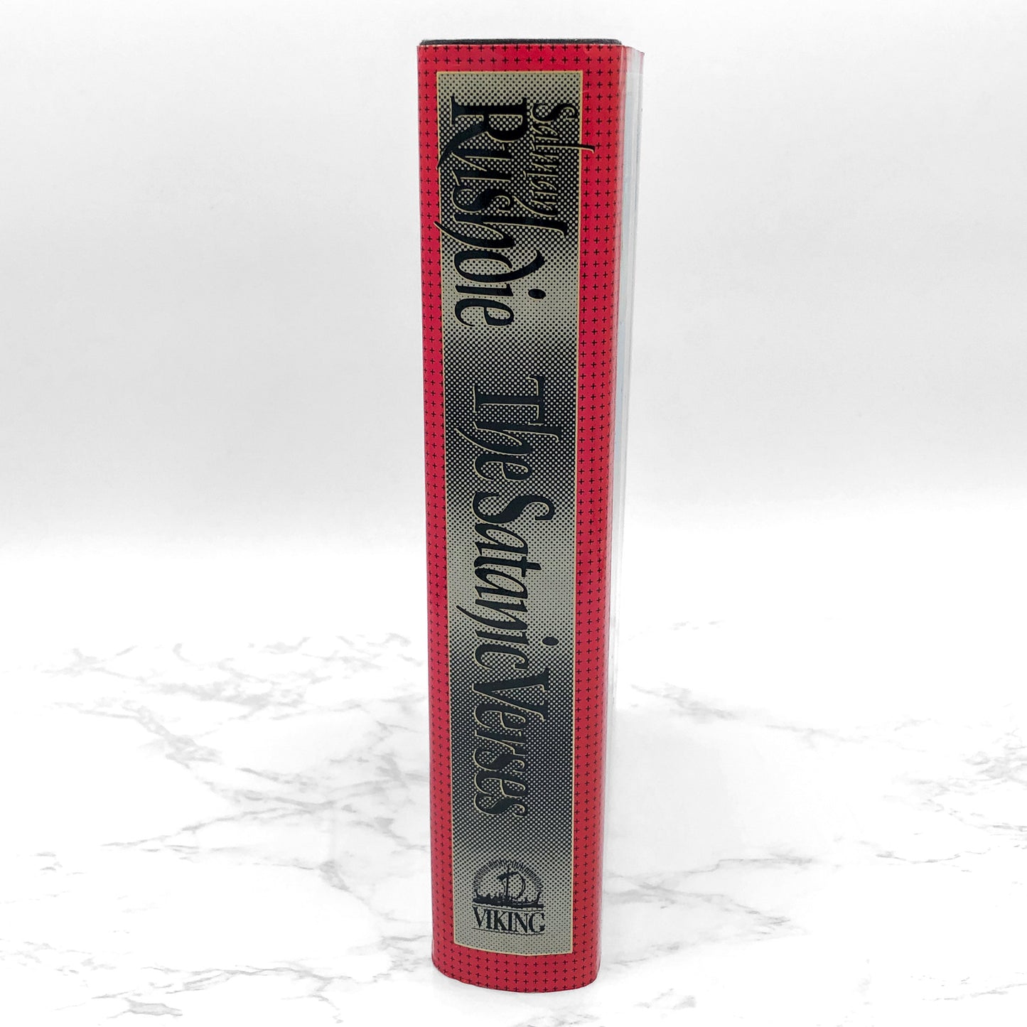 The Satanic Verses by Salman Rushdie [FIRST EDITION] 1988 • Viking