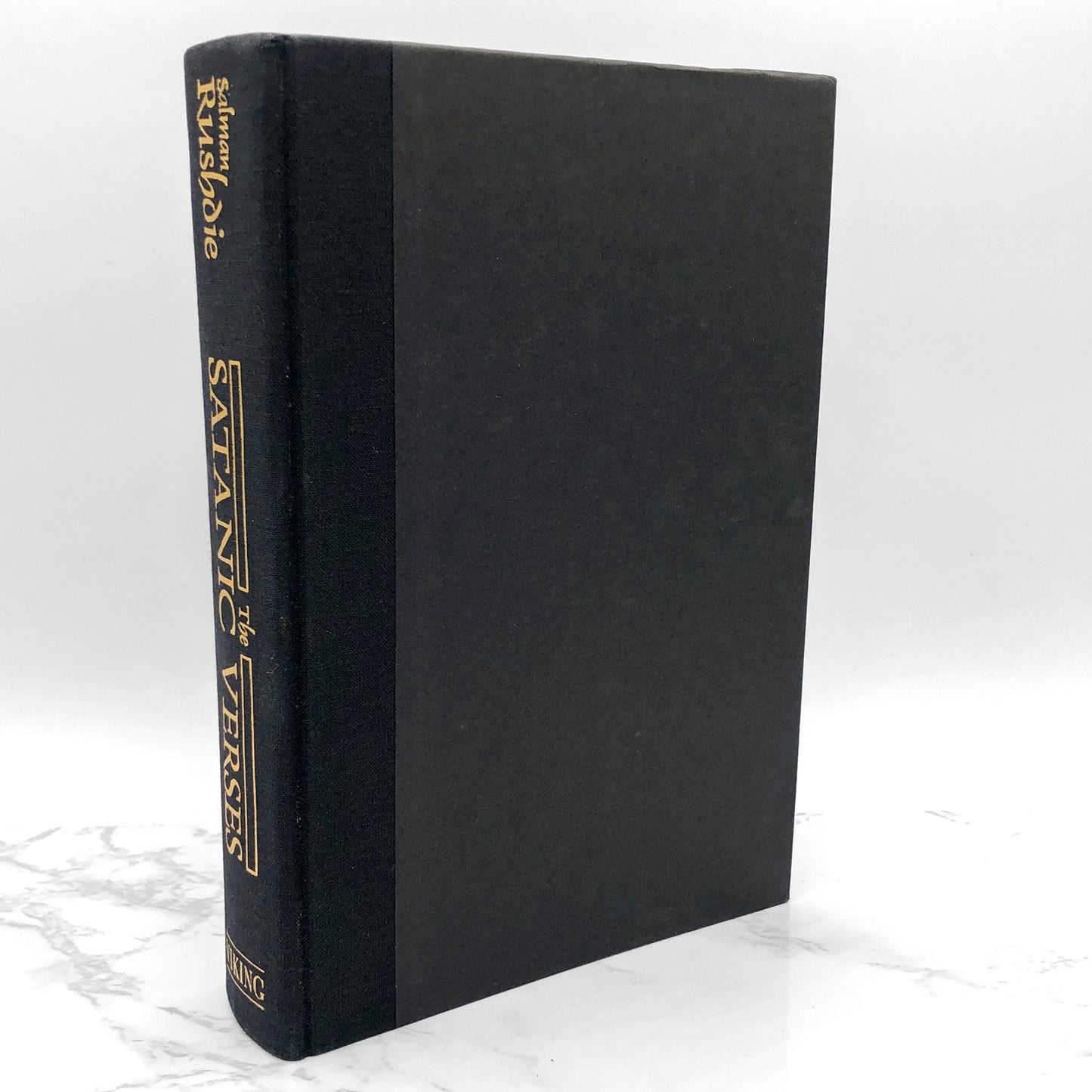 The Satanic Verses by Salman Rushdie [FIRST EDITION] 1988 • Viking