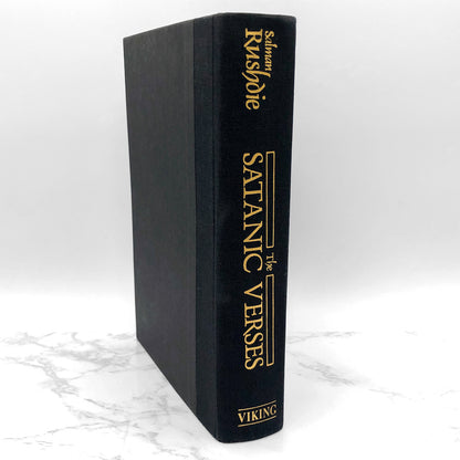 The Satanic Verses by Salman Rushdie [FIRST EDITION] 1988 • Viking