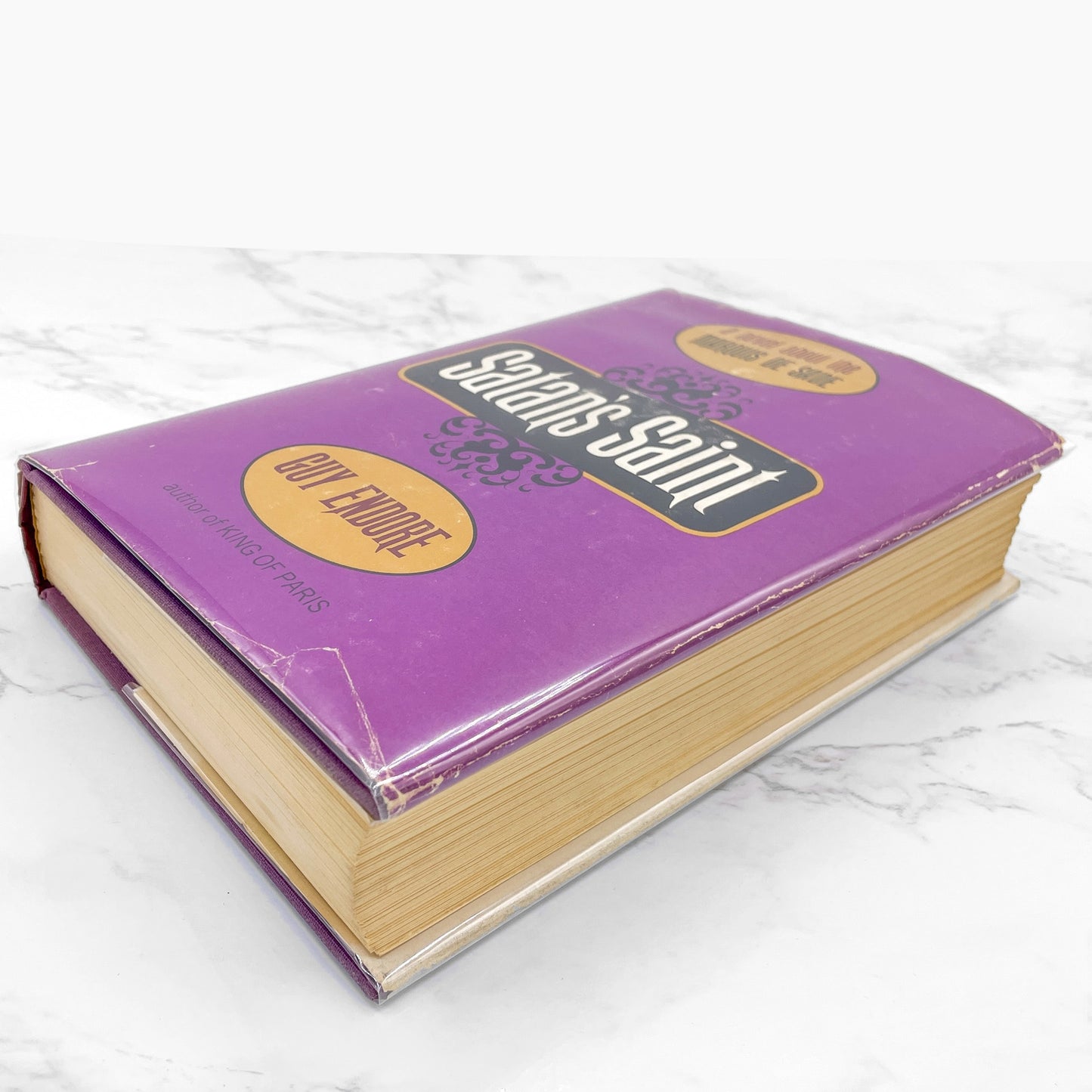 Satan's Saint: A Novel of The Marquis de Sade by Guy Endore [FIRST EDITION] 1965 • Crown