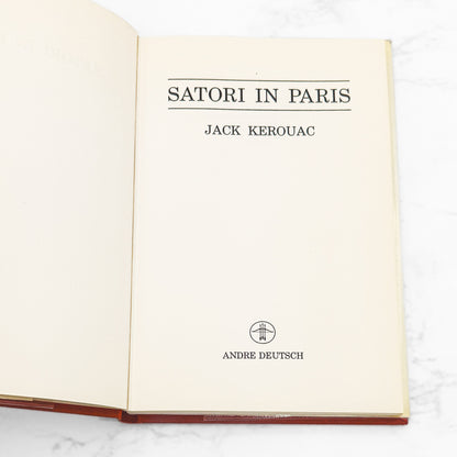 Satori In Paris by Jack Kerouac [U.K. FIRST EDITION • FIRST PRINTING] 1967 • Andre Deutsch