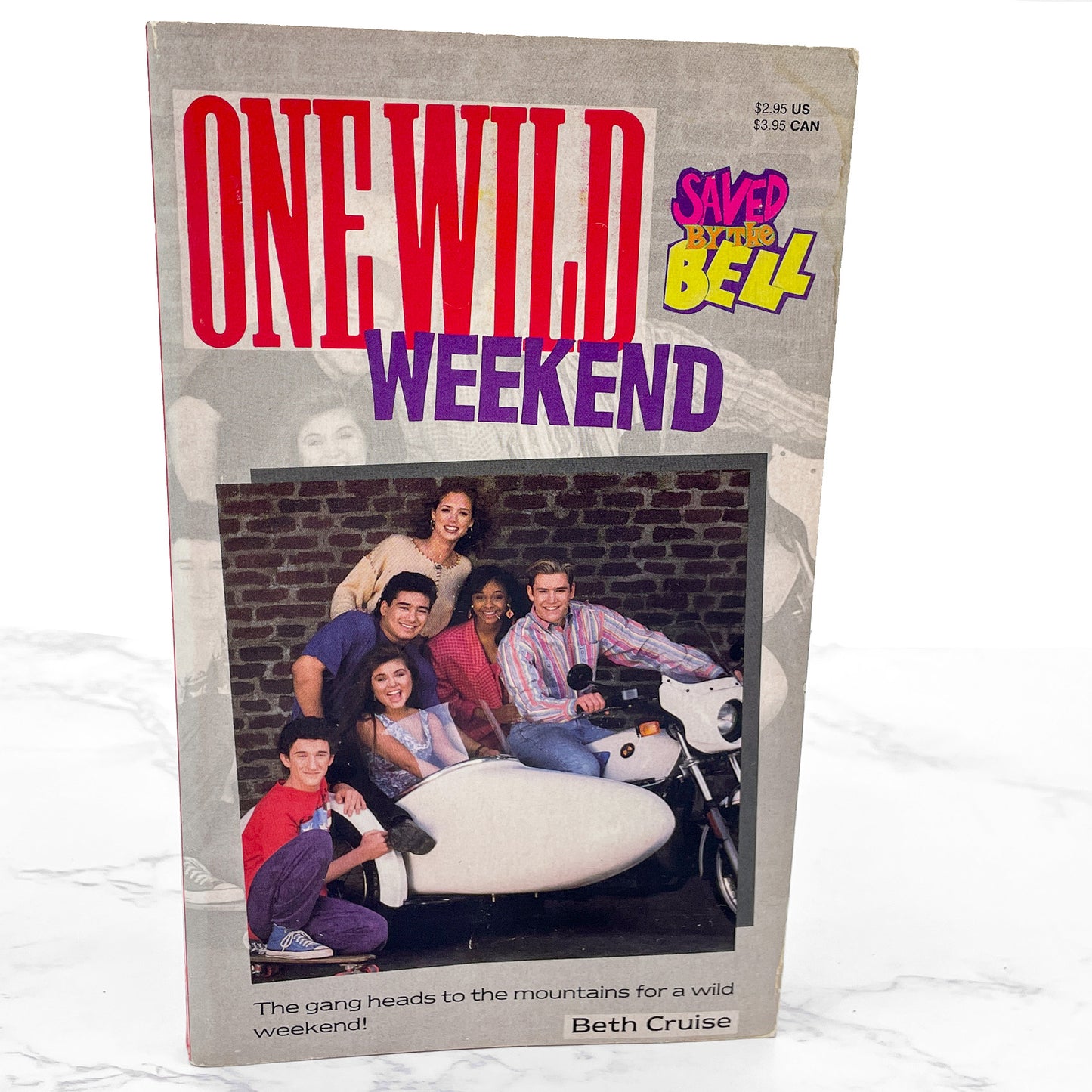 Saved by the Bell: One Wild Weekend by Beth Cruise [FIRST EDITION PAPERBACK] 1993 • Collier
