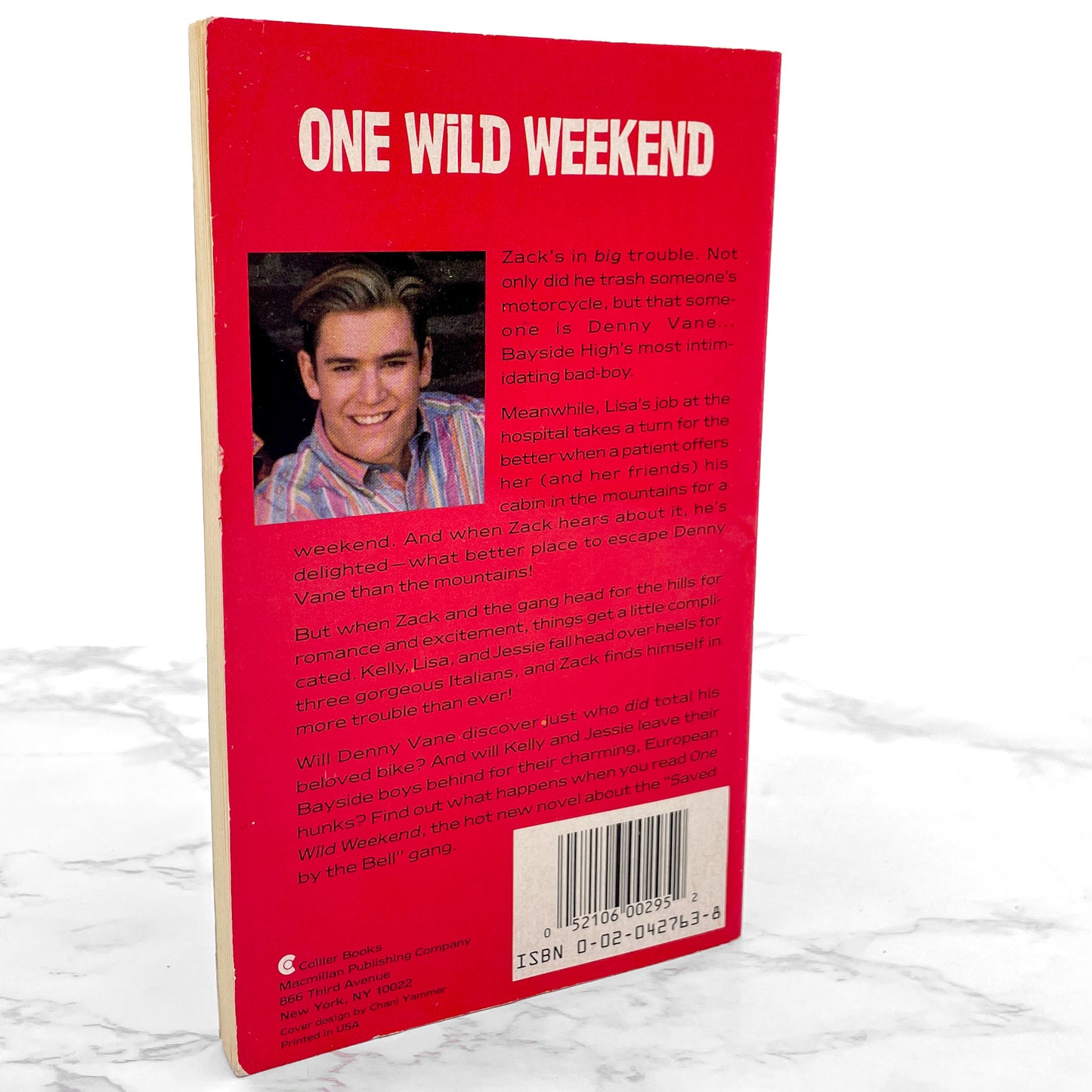 Saved by the Bell: One Wild Weekend by Beth Cruise [FIRST EDITION PAPERBACK] 1993 • Collier