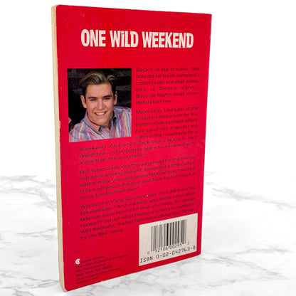 Saved by the Bell: One Wild Weekend by Beth Cruise [FIRST EDITION PAPERBACK] 1993 • Collier