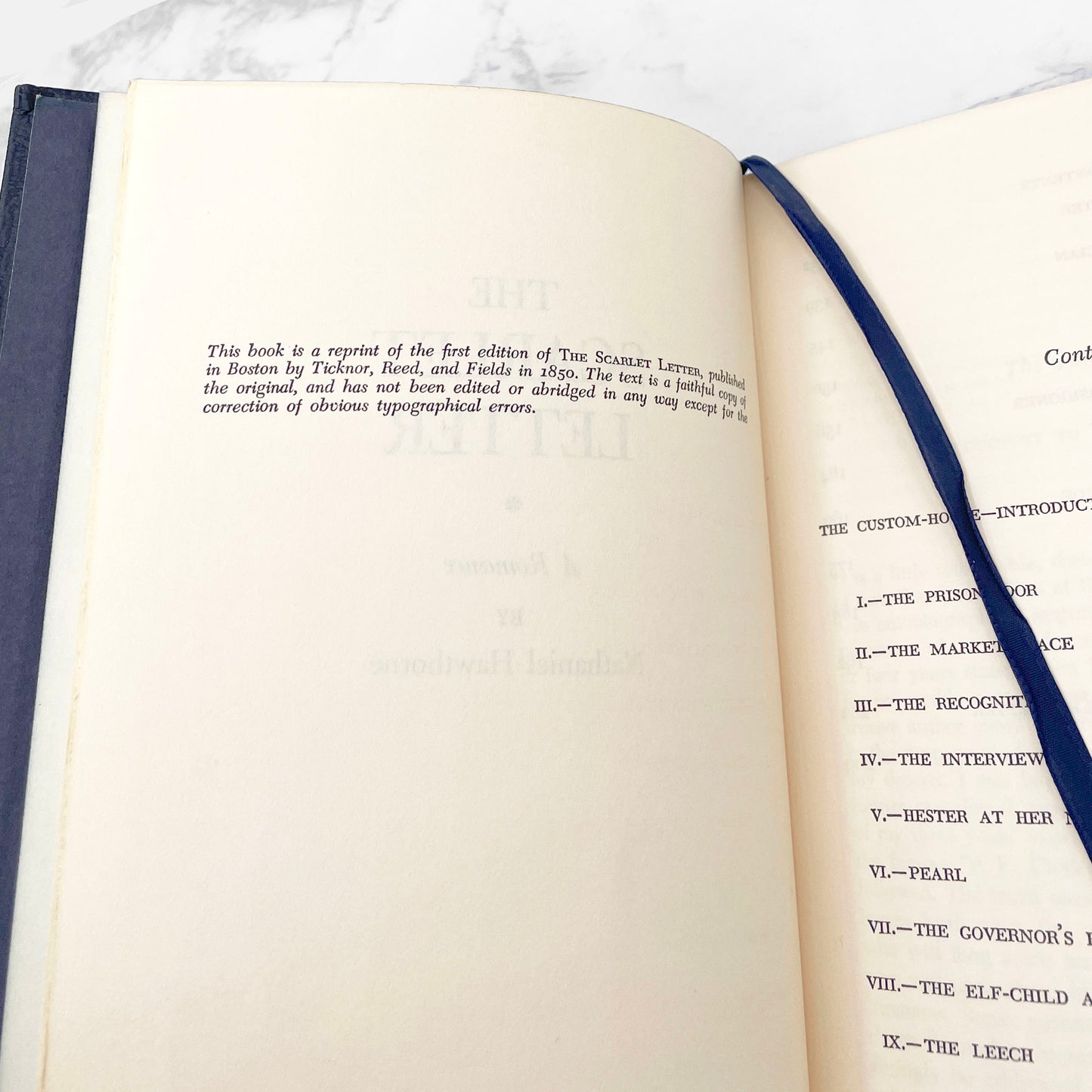 The Scarlet Letter by Nathaniel Hawthorne [LEATHER-BOUND HARDCOVER] 1970 • International Collector's Library