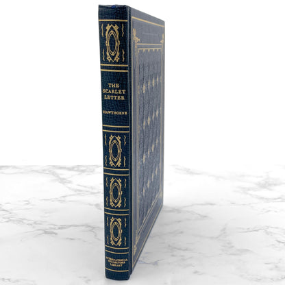 The Scarlet Letter by Nathaniel Hawthorne [LEATHER-BOUND HARDCOVER] 1970 • International Collector's Library
