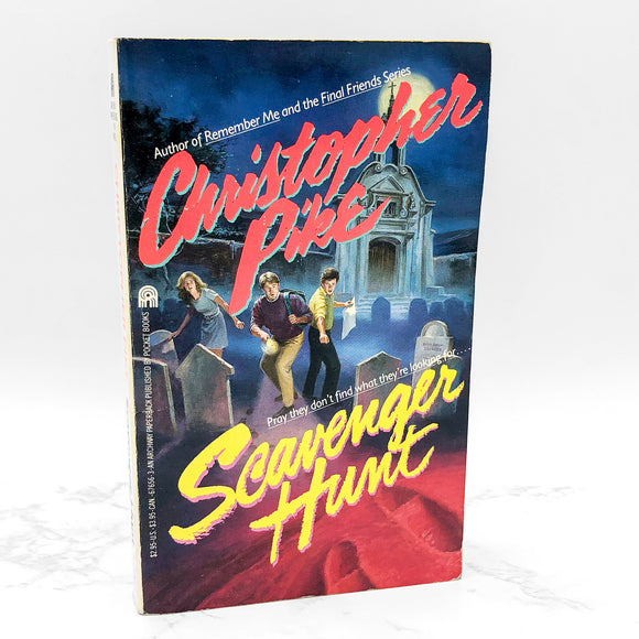 Scavenger Hunt by Christopher Pike [FIRST EDITION PAPERBACK] 1989 • Archway