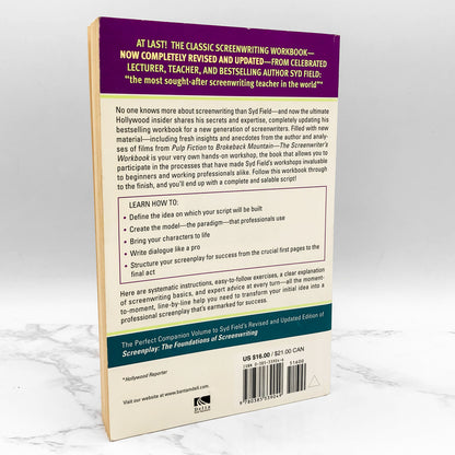 The Screenwriter's Workbook by Syd Field [REVISED EDITION PAPERBACK] 2006 • Delta