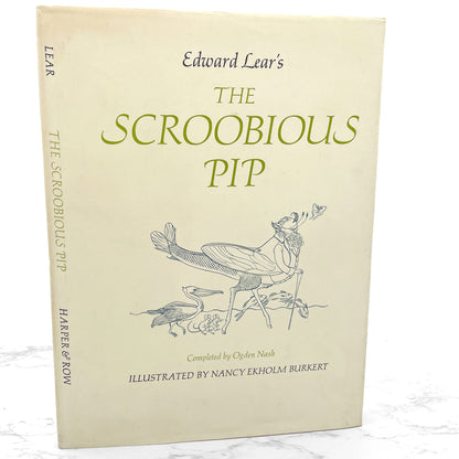 The Scroobious Pip by Edward Lear & illustrated by Nancy E. Burkert [FIRST EDITION] 1968 • Harper & Row
