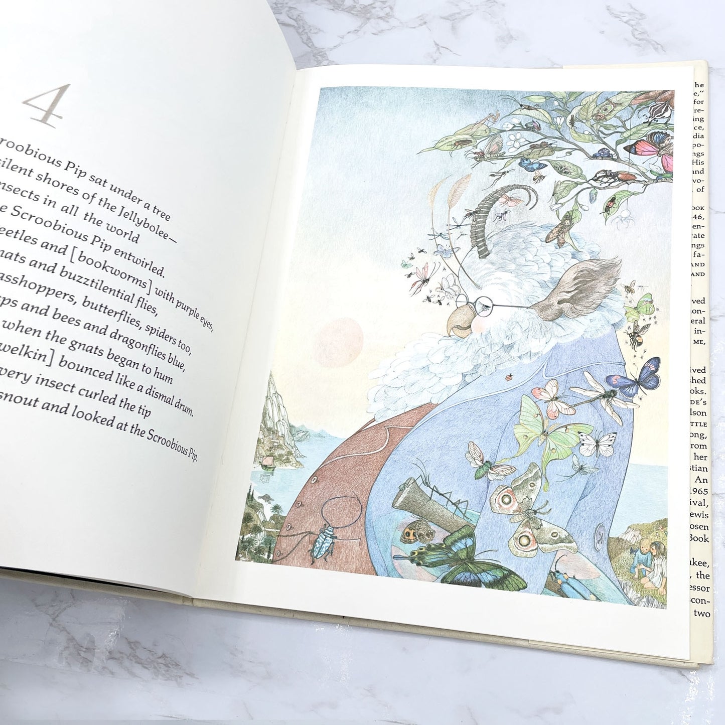 The Scroobious Pip by Edward Lear & illustrated by Nancy E. Burkert [FIRST EDITION] 1968 • Harper & Row