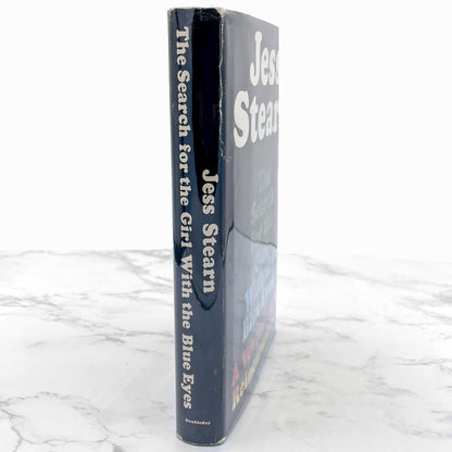 The Search for the Girl With the Blue Eyes: A Venture into Reincarnation by Jess Stearn [FIRST EDITION] 1968 • Doubleday