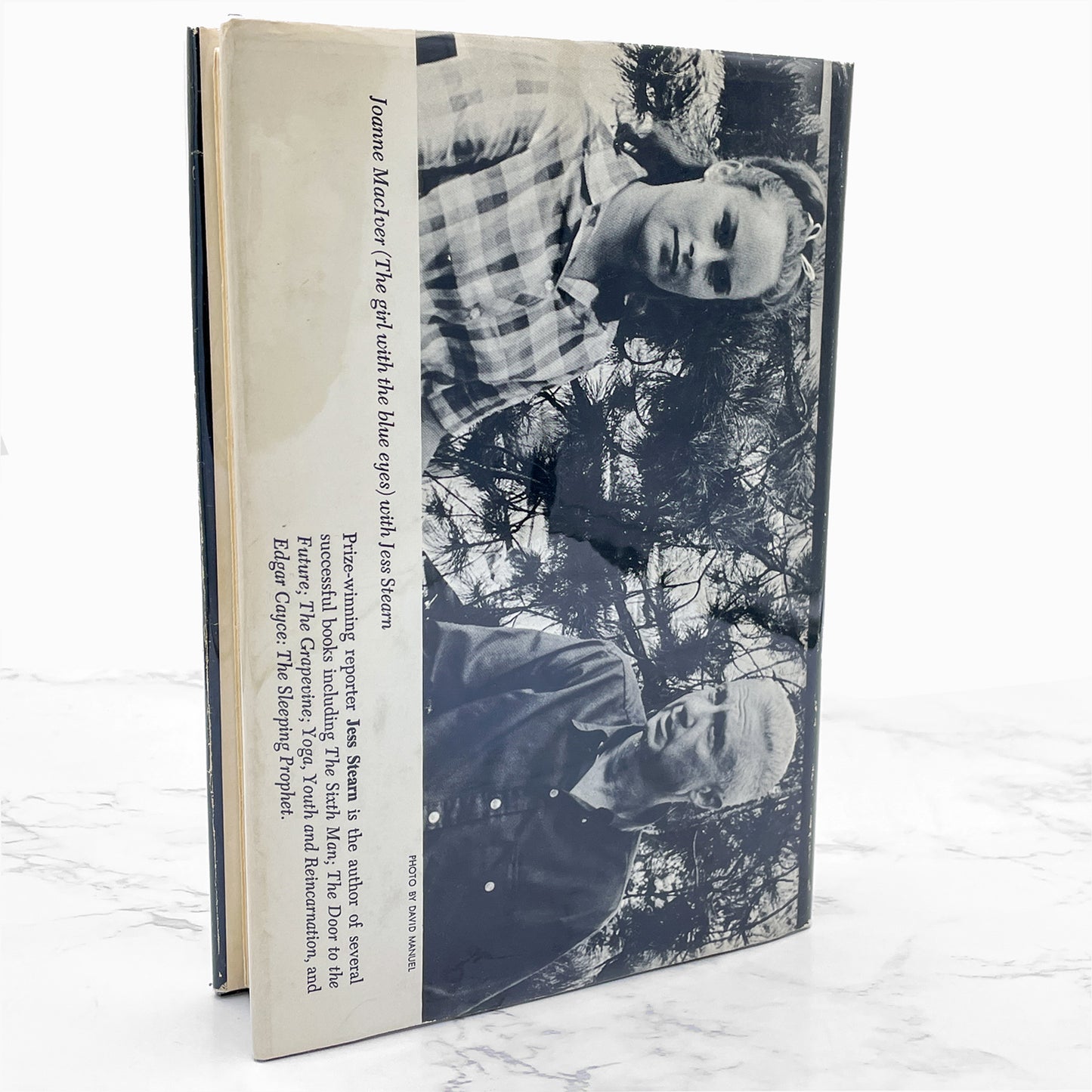 The Search for the Girl With the Blue Eyes: A Venture into Reincarnation by Jess Stearn [FIRST EDITION] 1968 • Doubleday