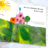 The Secret Birthday Message by Eric Carle [FIRST EDITION] 1972 • Thomas Y. Crowell *See Condition