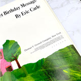 The Secret Birthday Message by Eric Carle [FIRST EDITION] 1972 • Thomas Y. Crowell *See Condition