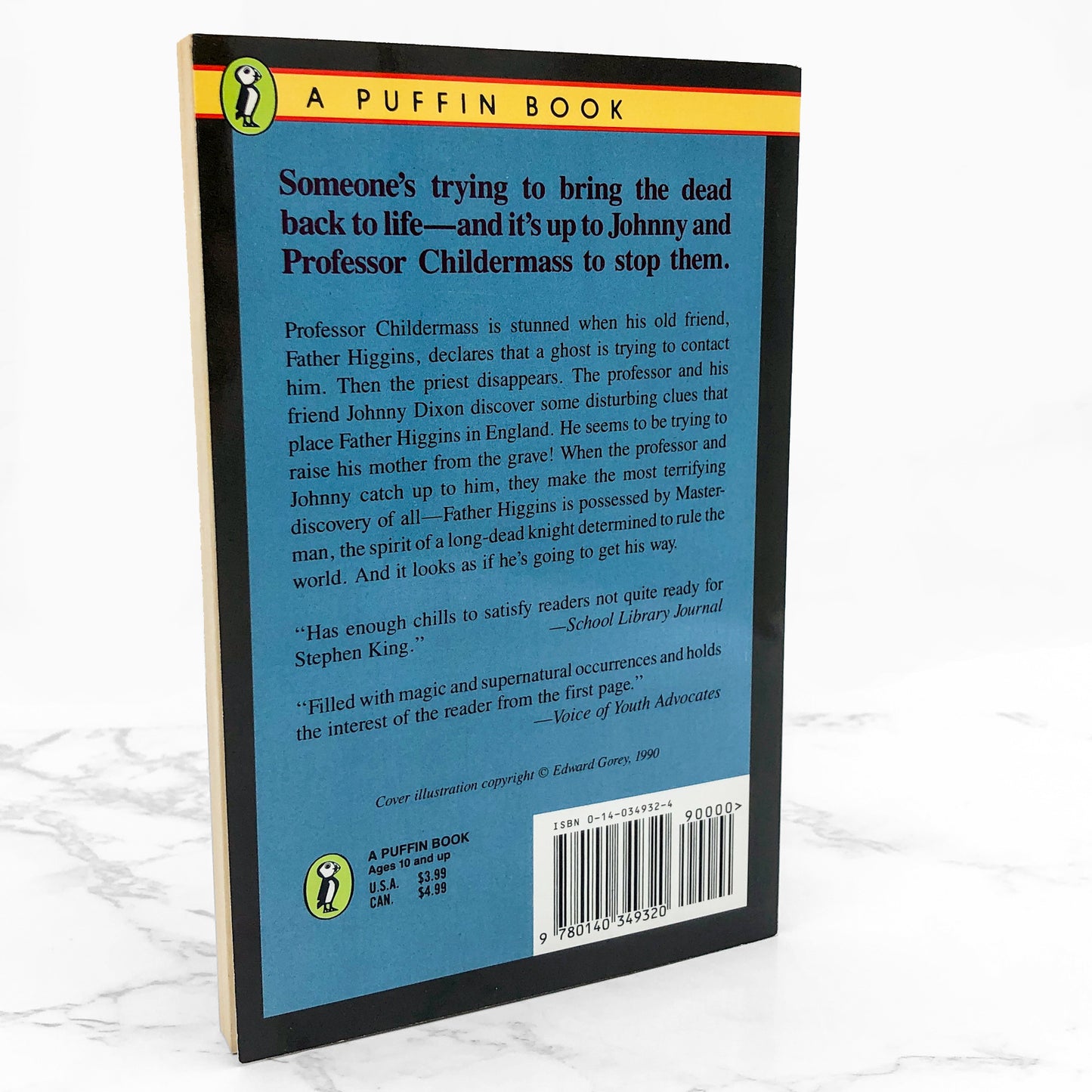 The Secret of the Underground Room by John Bellairs [FIRST PAPERBACK EDITION] 1992 • Puffin