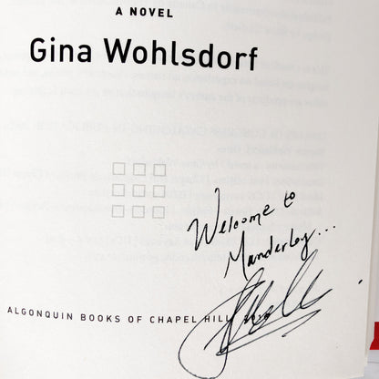 Security by Gina Wohlsdorf SIGNED! [FIRST EDITION • FIRST PRINTING] 2016 • Algonquin Books