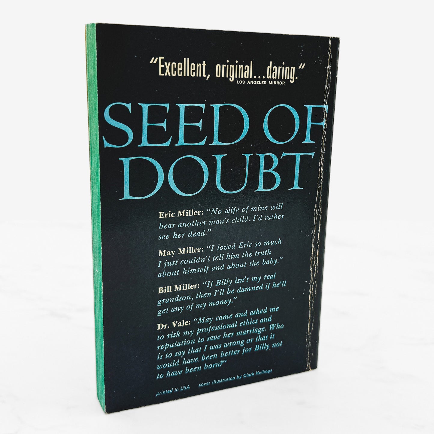 Seed of Doubt by Day Keene [FIRST PAPERBACK PRINTING] 1962 • Dell