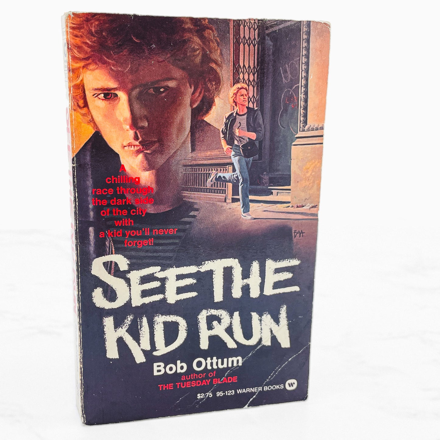 See the Kid Run by Bob Ottum [FIRST PAPERBACK PRINTING] 1980 • Warner Bros.