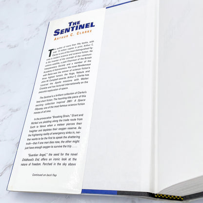 The Sentinel by Arthur C. Clarke [ILLUSTRATED ANNIVERSARY EDITION] 1996 • B&N