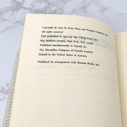 Serpico by Peter Maas [1973 HARDCOVER] BCE • The Viking Press