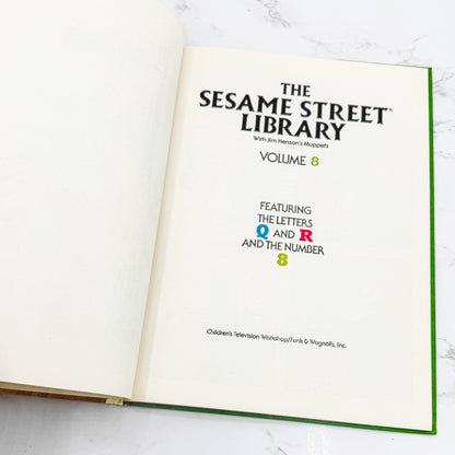 The Sesame Street Library - Volume 8 [FIRST EDITION] 1978 • Funk & Wagnalls