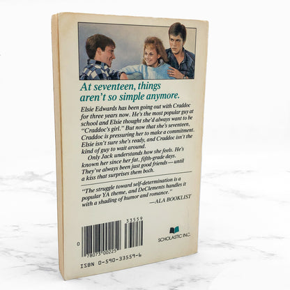 Seventeen and In-Between by Barthe DeClements [FIRST PAPERBACK PRINTING] 1984 • Point Fiction