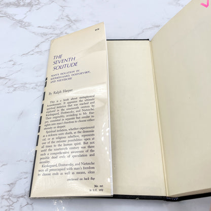 The Seventh Solitude: Man's Isolation in Kierkegaard, Dostoevsky & Nietzsche by Ralph Harper [FIRST EDITION • FIRST PRINTING] 1965 • John Hopkins Press