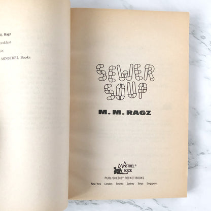 Sewer Soup by Margaret M. Ragz [FIRST EDITION PAPERBACK] 1992 • Minstrel Books