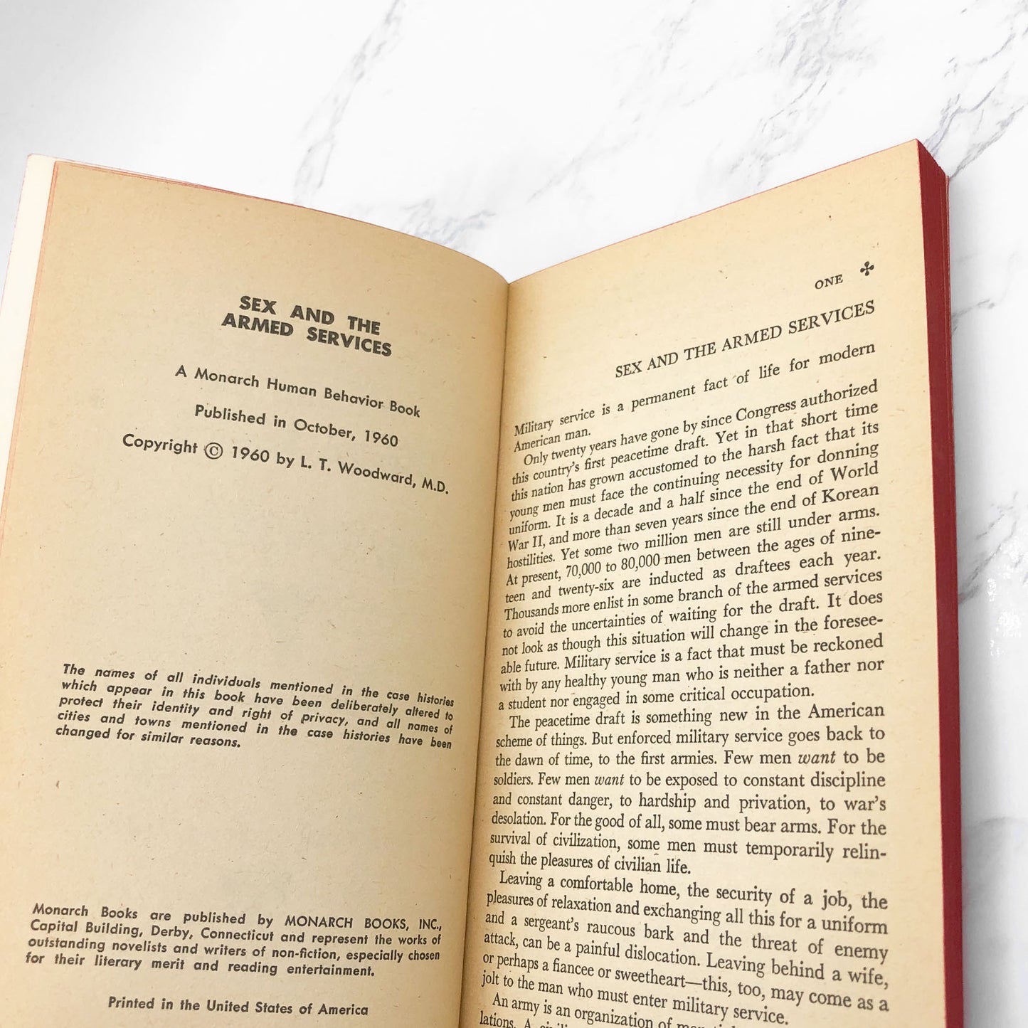 Sex and the Armed Services by L.T. Woodward aka Robert Silverberg [FIRST EDITION PAPERBACK] 1960 • Monarch