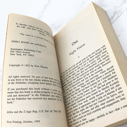 Shades of Night by Rick Hautala [FIRST EDITION • FIRST PRINTING] 1995 • Zebra Horror