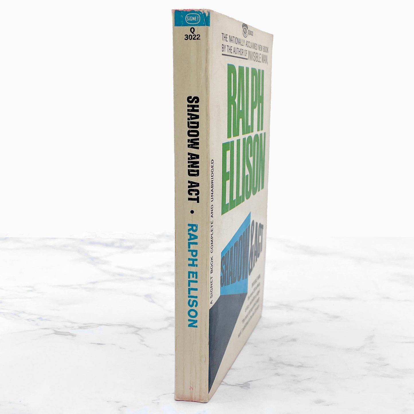 Shadow and Act by Ralph Ellison [FIRST PAPERBACK PRINTING] 1966 • Signet