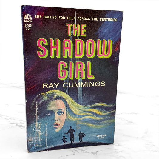 The Shadow Girl by Ray Cummings [FIRST EDITION • FIRST PRINTING] 1962 • ACE Science Fiction • Mint