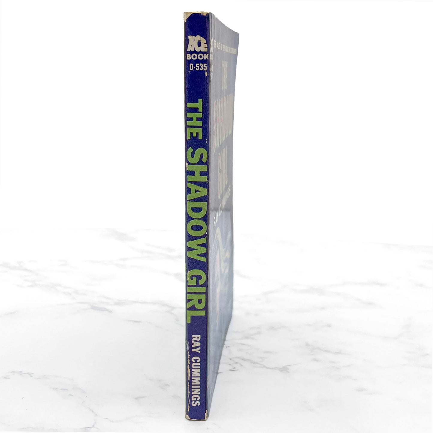 The Shadow Girl by Ray Cummings [FIRST EDITION • FIRST PRINTING] 1962 • ACE Science Fiction • Mint