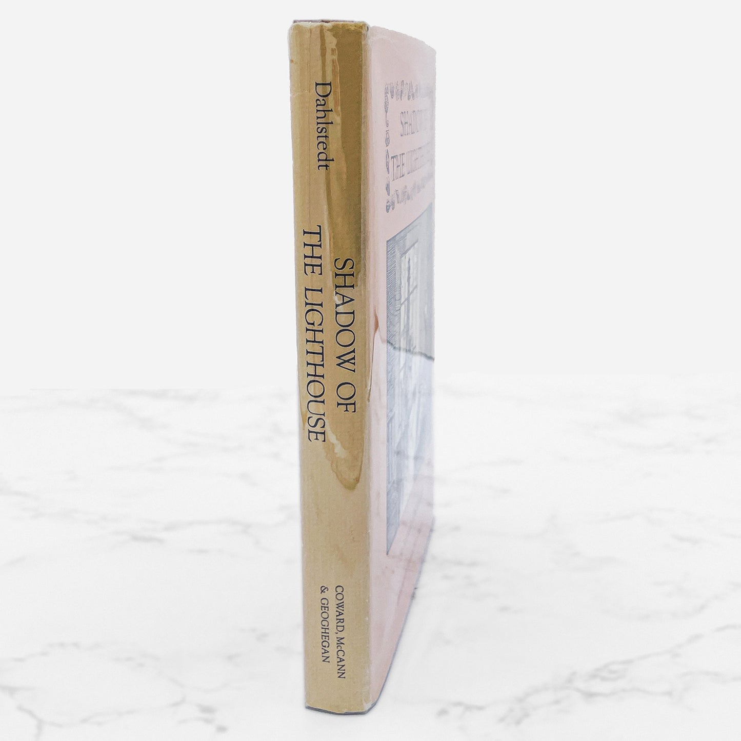 Shadow of the Lighthouse by Marden Dahlstedt SIGNED! [FIRST EDITION] 1974 • w/ Promo Bookmark!