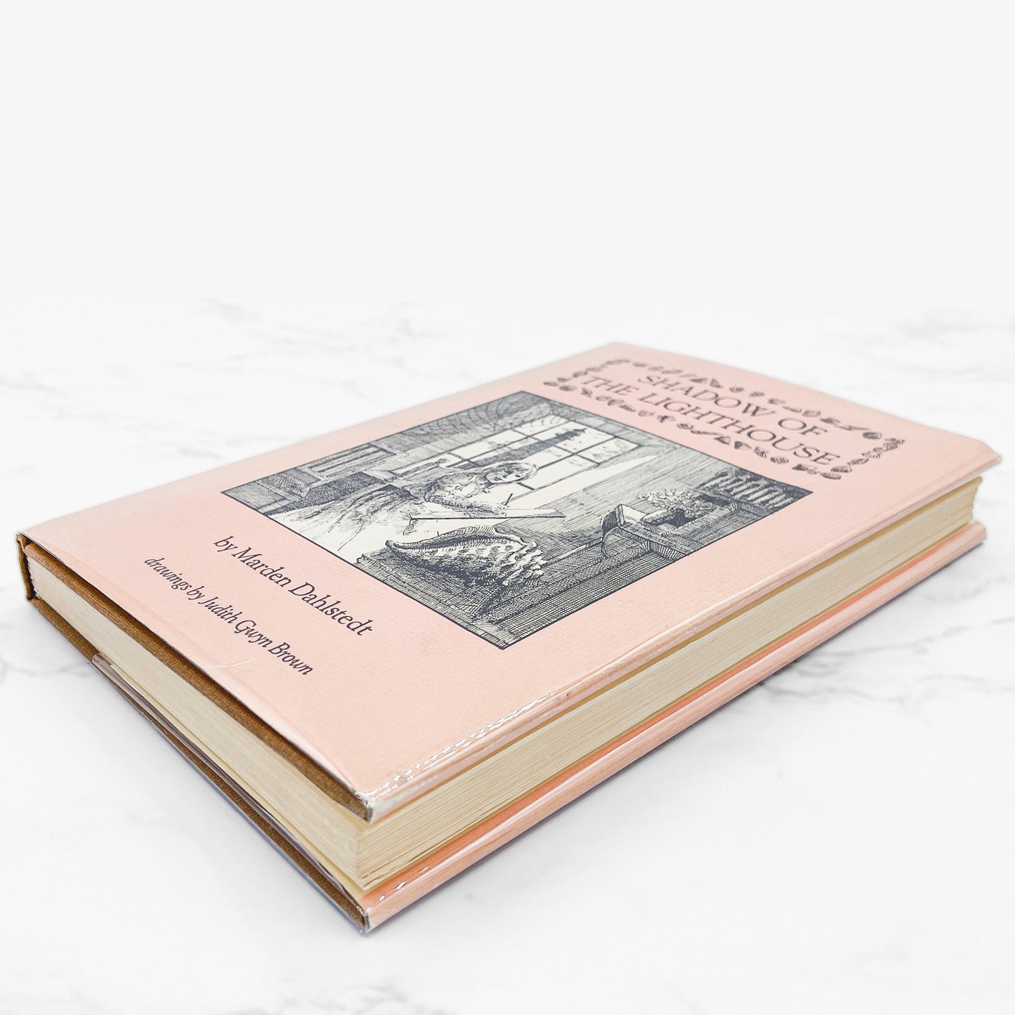 Shadow of the Lighthouse by Marden Dahlstedt SIGNED! [FIRST EDITION] 1974 • w/ Promo Bookmark!