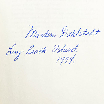Shadow of the Lighthouse by Marden Dahlstedt SIGNED! [FIRST EDITION] 1974 • w/ Promo Bookmark!