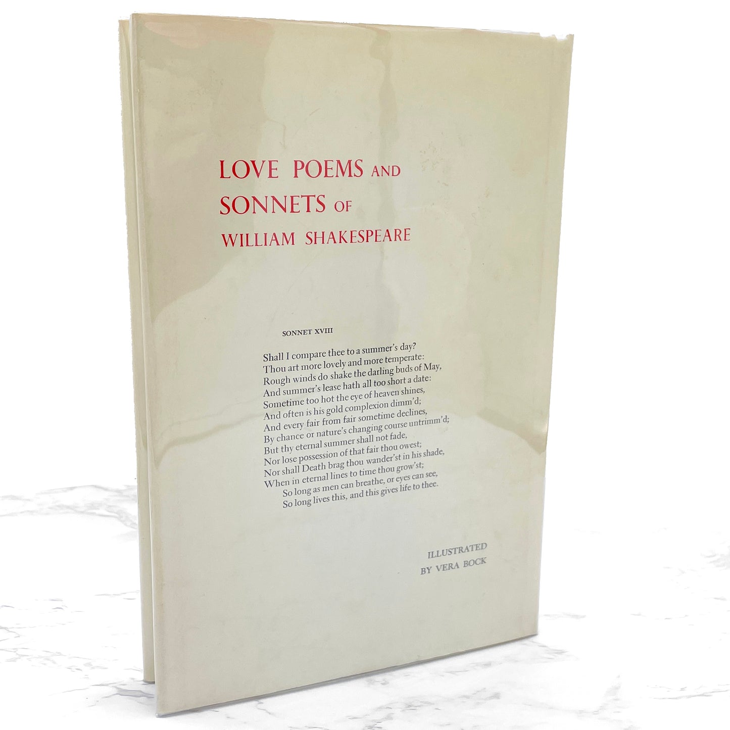 The Love Poems and Sonnets of William Shakespeare [FIRST EDITION] 1957 • Doubleday & Co.