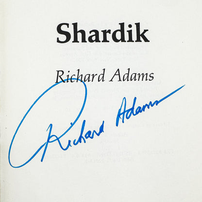 Shardik by Richard Adams SIGNED! [U.S. FIRST EDITION • FIRST PRINTING] 1974 • Simon & Schuster
