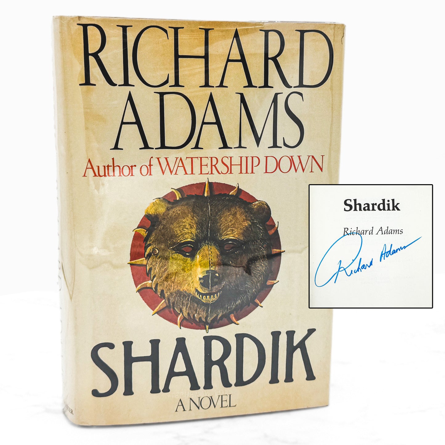 Shardik by Richard Adams SIGNED! [U.S. FIRST EDITION • FIRST PRINTING] 1974 • Simon & Schuster