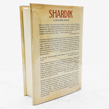 Shardik by Richard Adams SIGNED! [U.S. FIRST EDITION • FIRST PRINTING] 1974 • Simon & Schuster