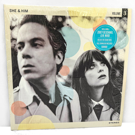 She & Him – Volume 3 [VINYL LP] 2013 • Merge Records