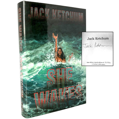 She Wakes by Jack Ketchum SIGNED! [LIMITED FIRST EDITION] • 1/1000 • 2003 • Cemetery Dance