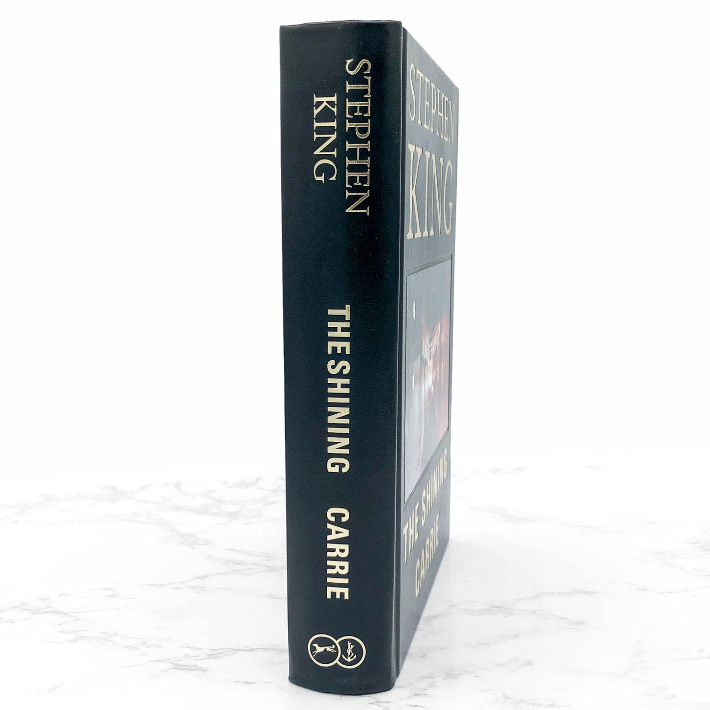 Carrie & The Shining by Stephen King [LEATHER-BOUND OMNIBUS] 2017 • Doubleday