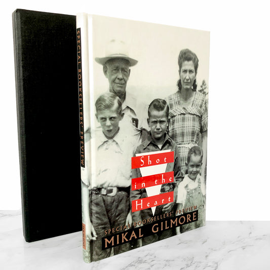 Shot in the Heart by Mikal Gilmore [LTD. PREVIEW HARDCOVER + SLIPCASE] 1994 • Doubleday
