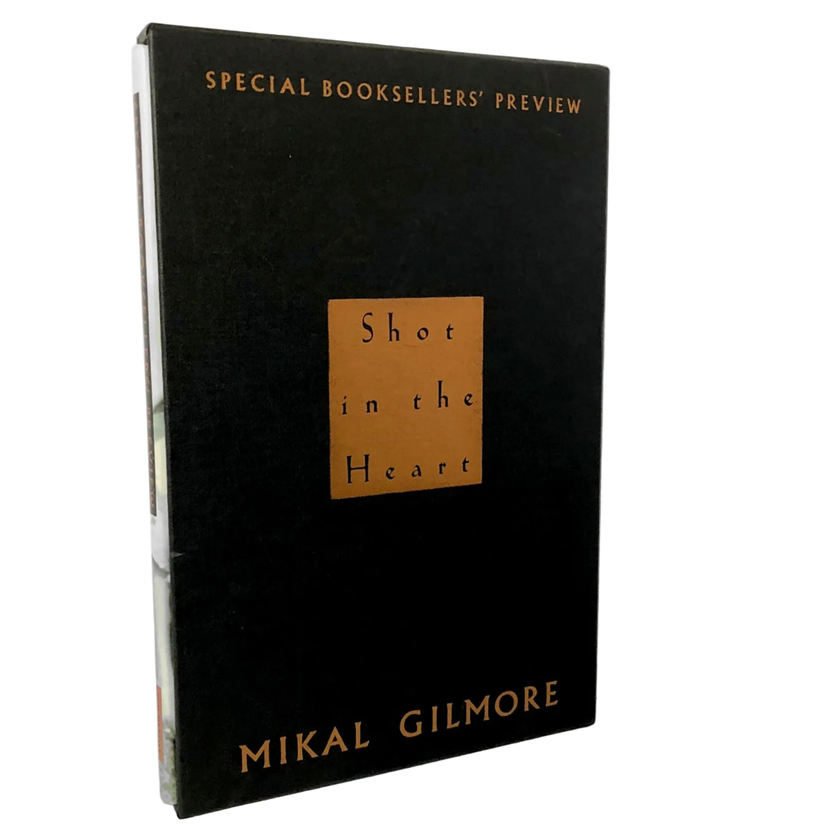 Shot in the Heart by Mikal Gilmore [LTD. PREVIEW HARDCOVER + SLIPCASE] 1994 • Doubleday