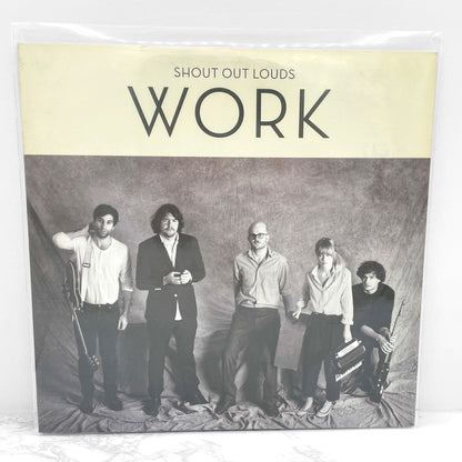 Shout Out Louds – Work [VINYL LP] 2010 • First Pressing! • Merge Records